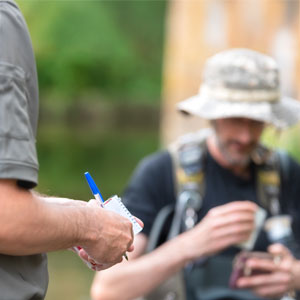 California Fish & Wildlife officer and angler.